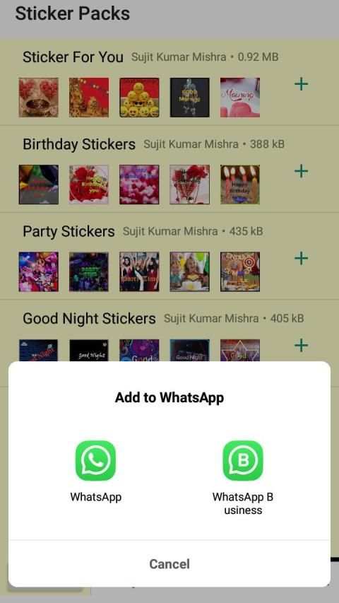 Sticker for WhatsApp screenshot 1