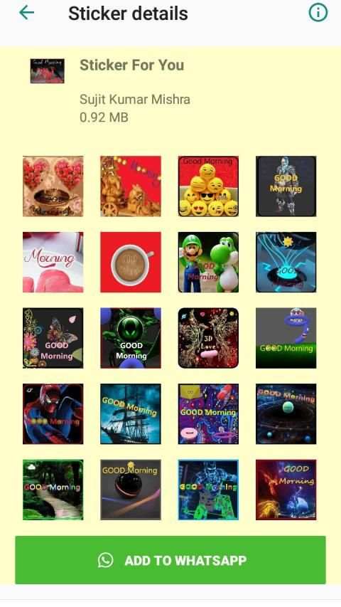 Sticker for WhatsApp screenshot 4