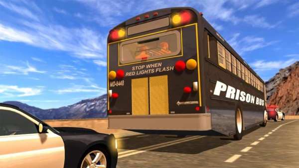 Army Bus Prisoner Transport 2019 screenshot 2