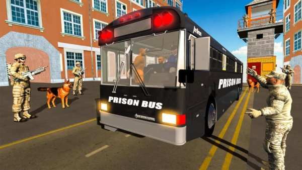 Army Bus Prisoner Transport 2019 screenshot 5