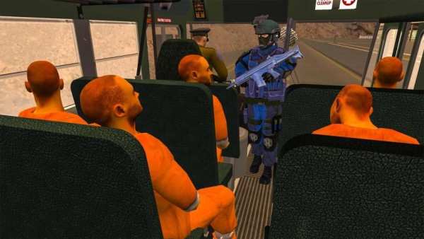 Army Bus Prisoner Transport 2019 screenshot 4