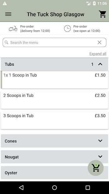 The Tuck Shop Glasgow screenshot 1