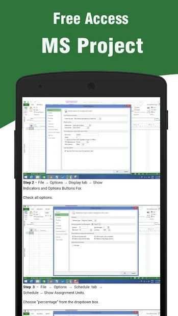 Learn MS Project screenshot 1