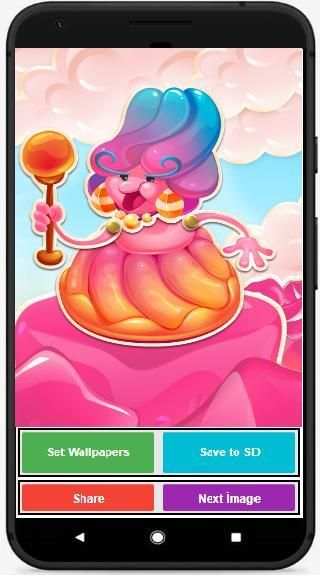 Candy Crush Saga Wallpaper screenshot 1