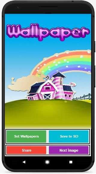 Candy Crush Saga Wallpaper screenshot 2