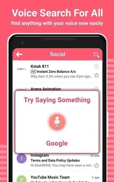 Voice Search - All Languages скриншот 2