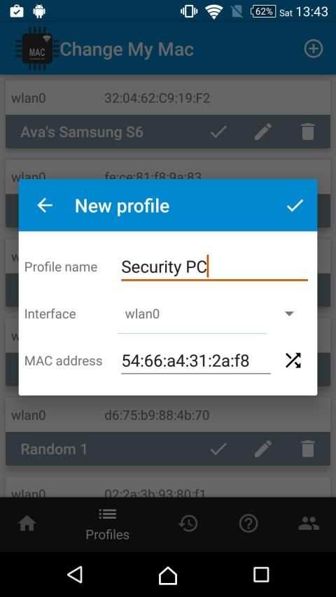 Change My MAC - Spoof Wifi MAC स्क्रीनशॉट 3