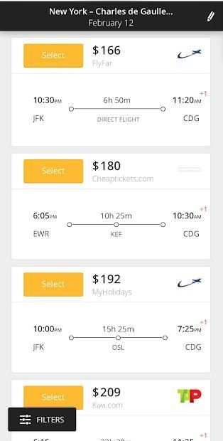 Flight Booking screenshot 1