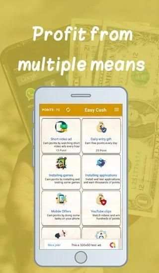 Easy Cash - Earn Money स्क्रीनशॉट 1