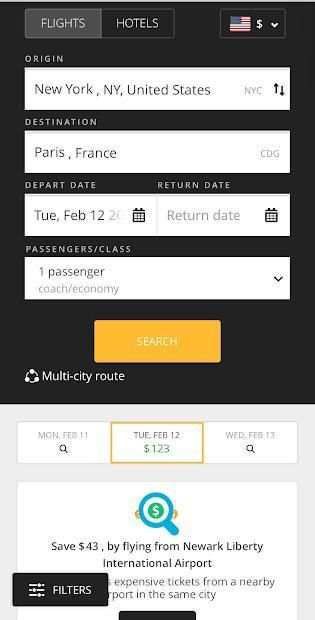 Flight Booking screenshot 2
