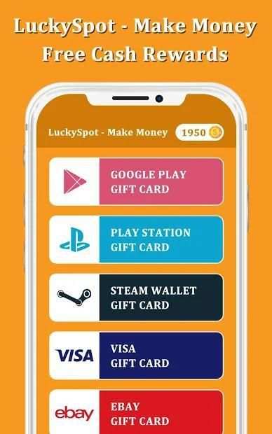 LuckySpot - Make Money Free Cash Rewards screenshot 2