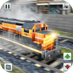 Train Driving Simulator - Crossing Railroad Game आइकन