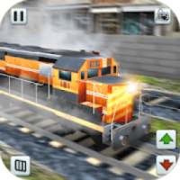 Train Driving Simulator - Crossing Railroad Game