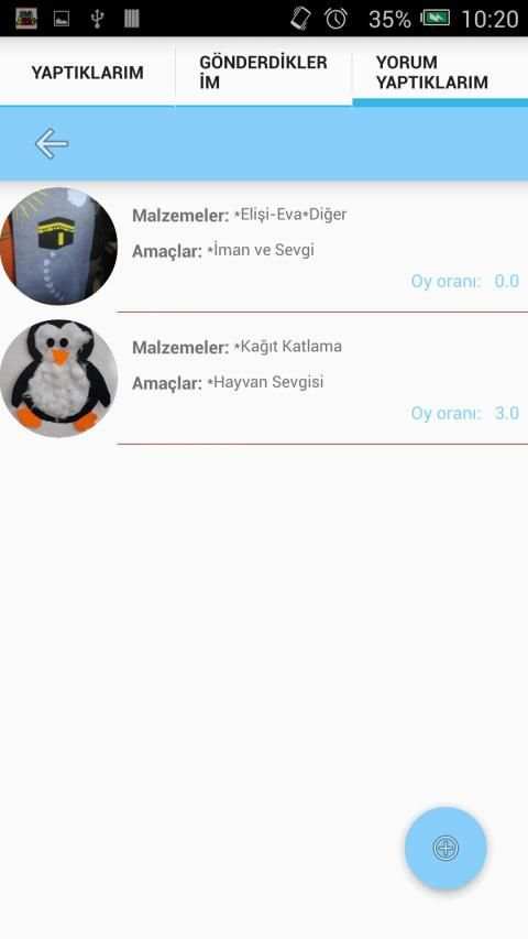 etkinlikAnne screenshot 2