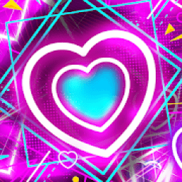 * Neon Heart Lock Screen * icon
