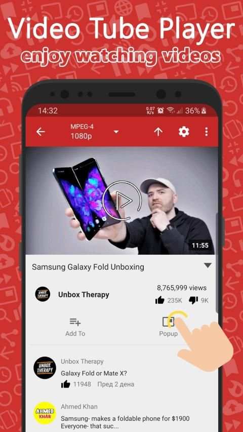 Video Tube (Floating Mini Tube Player) - MiniTube स्क्रीनशॉट 7