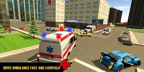 Accident City Ambulance Rescue Simulator 19 screenshot 22