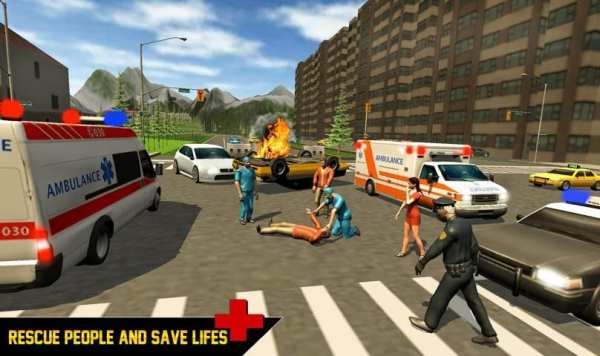 Accident City Ambulance Rescue Simulator 19 screenshot 17