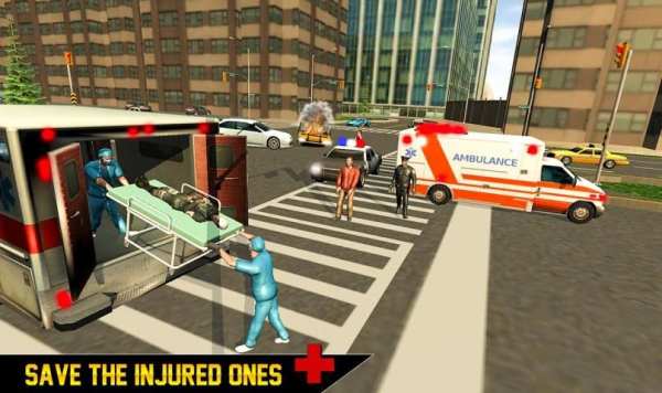 Accident City Ambulance Rescue Simulator 19 screenshot 16