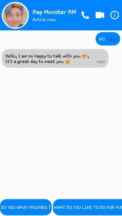 BTS Messenger 2019 *RM * screenshot 4