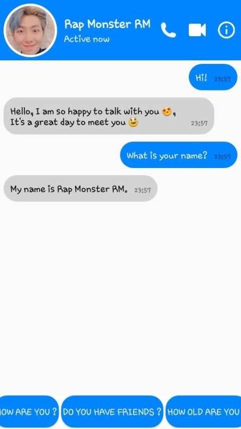 BTS Messenger 2019 *RM * screenshot 3