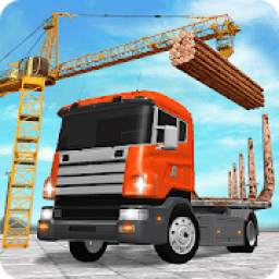 Cargo Truck Driving Simulator - Forklift Crane