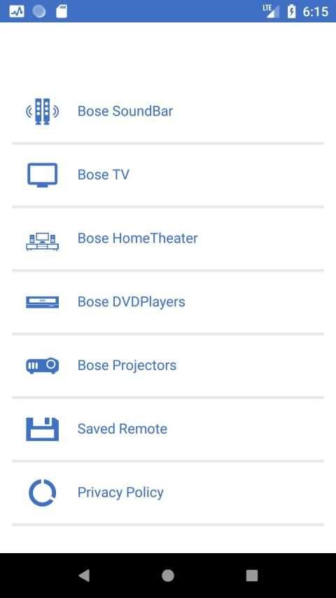 Bose Soundbar Remote screenshot 5