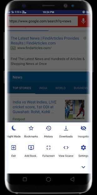 Tiger Browser Pro screenshot 2