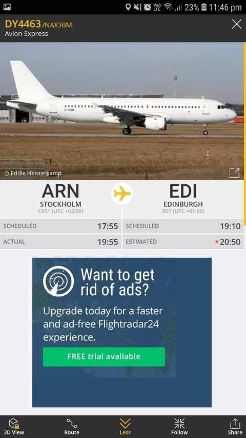 Flight Radar (Flight Tracker) स्क्रीनशॉट 2