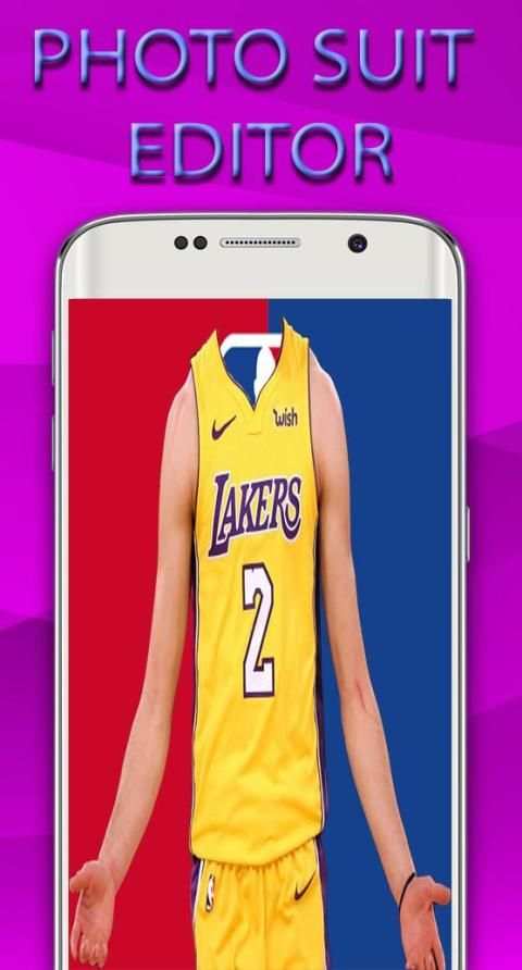 NBA & WNBA Photo Suit Editor screenshot 1