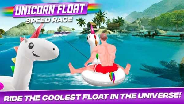 Unicorn Float Speed race screenshot 3