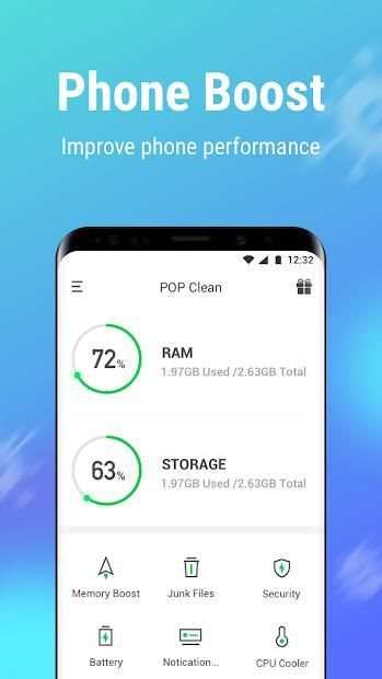 Pop Clean - Easy & Fast phone optimize application screenshot 4