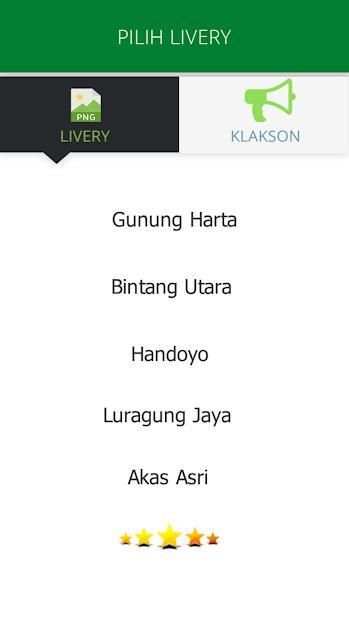 Livery Bus Gunung Harta screenshot 2