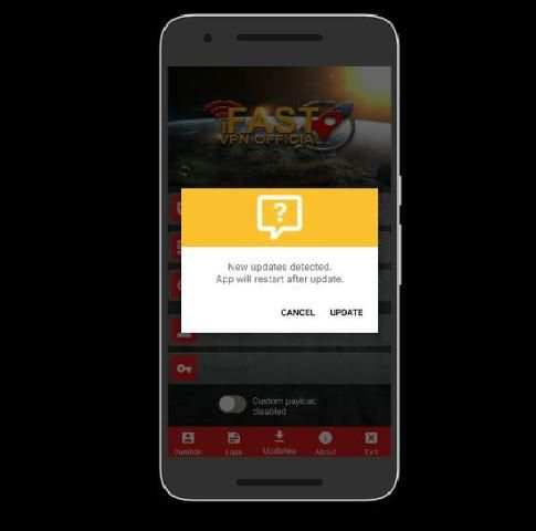 iFastVPN screenshot 1
