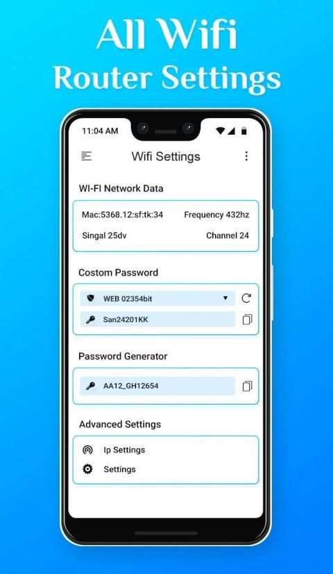 All WiFi Router Settings स्क्रीनशॉट 3