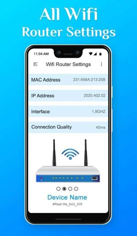 All WiFi Router Settings स्क्रीनशॉट 2