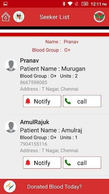 RR - Blood Donation App screenshot 3