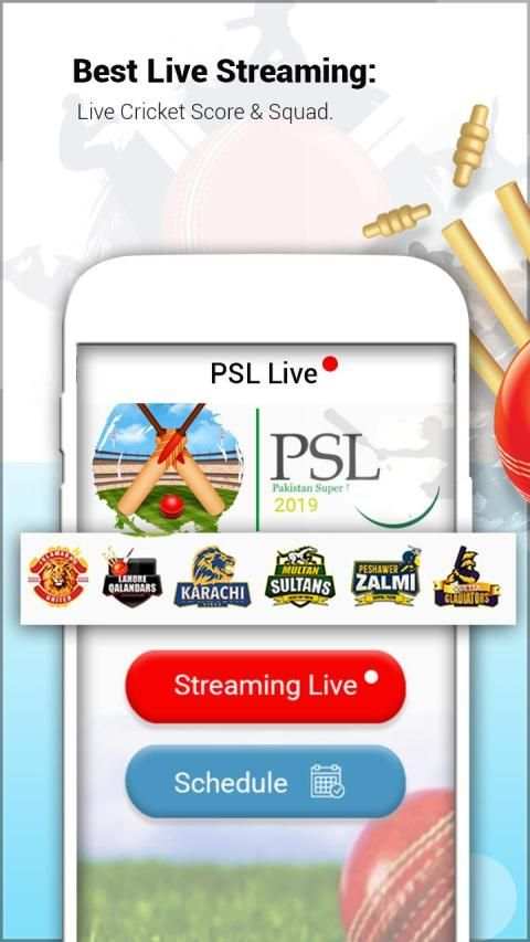 PSL live cricket-Live match streaming app screenshot 3