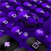Cool Black Purple Keyboard Theme on 9Apps