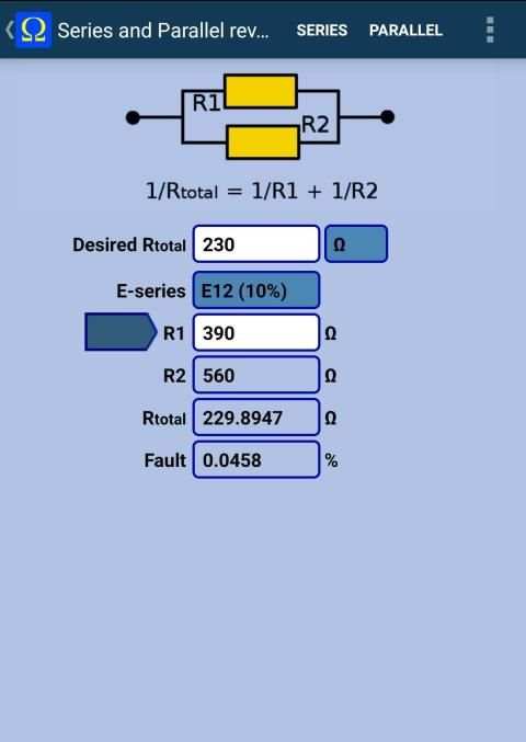 Ohm's Law Calculator screenshot 2