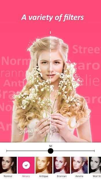 Photo Editor, Face Filter - Pink Camera screenshot 5
