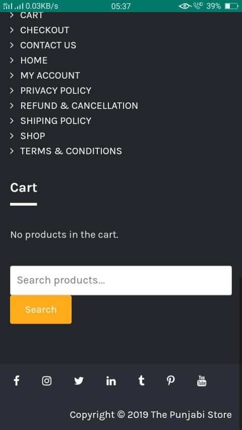 The Punjabi Store स्क्रीनशॉट 1