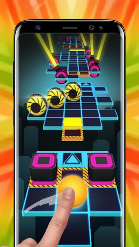 Scrolling Ball Sky स्क्रीनशॉट 2