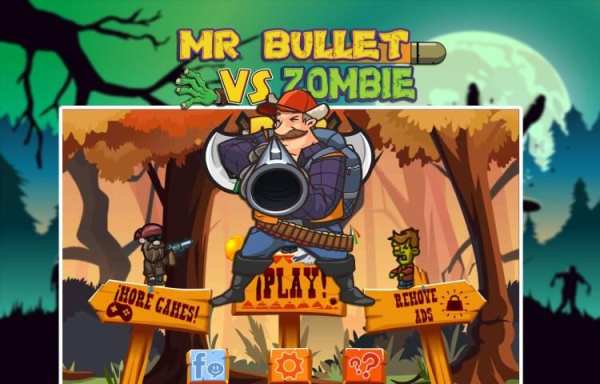 Mr-Bullet vs Zombie screenshot 2