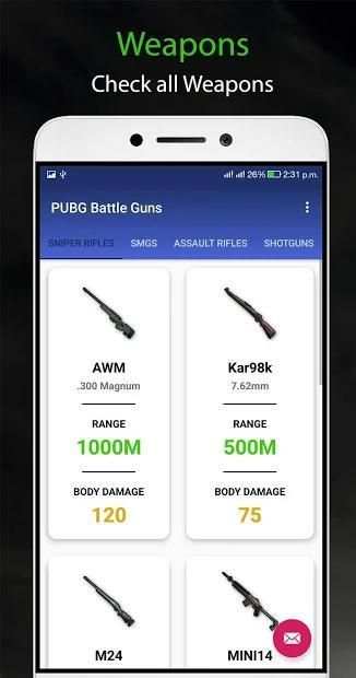 PUBG Battle Guns screenshot 1