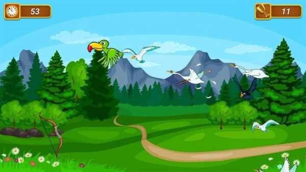 Birds Hunting Archery Game स्क्रीनशॉट 3