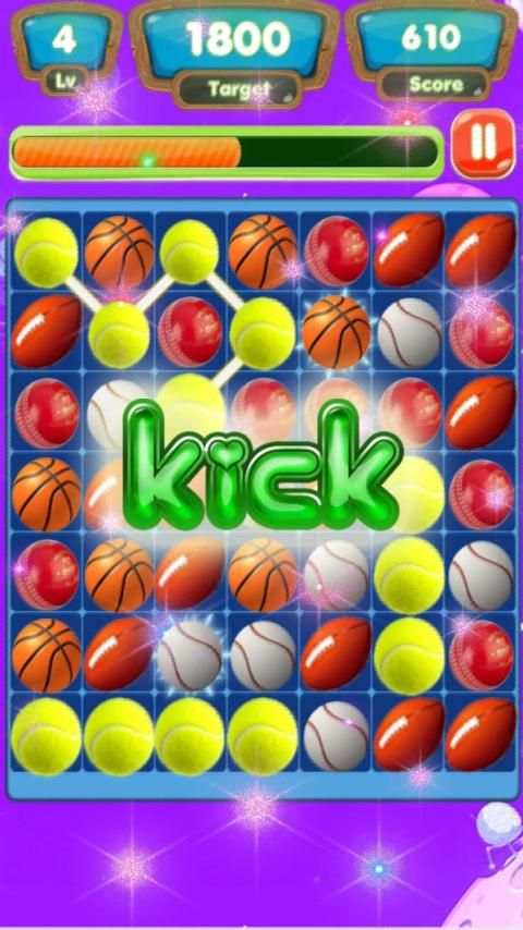 Sweet Candy Crush Ball screenshot 1