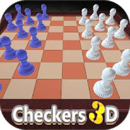Checkers : Checkers online 3D Board Games Free