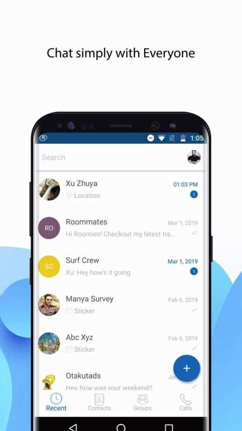 Channelize Real-time Messenger स्क्रीनशॉट 1