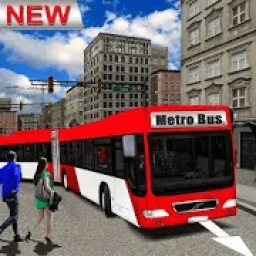 ikon Simulator Pengemudi Bus Metro Kota AS 2019